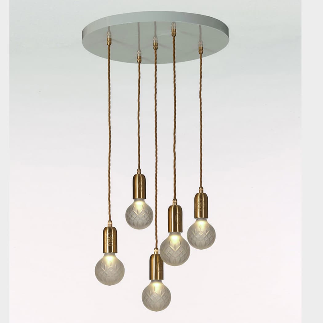 Подвесной светильник Lee Broom Frosted Crystal Bulb Chandelier Lee Broom