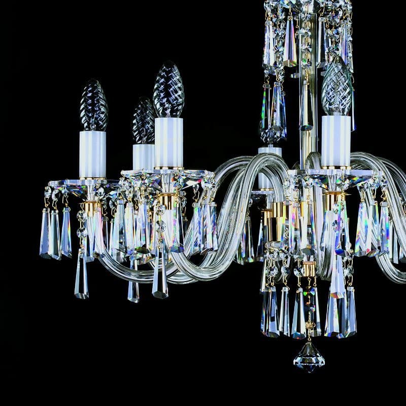 Люстра ArtGlass INGEBORG VIII. ArtGlass — фото 2