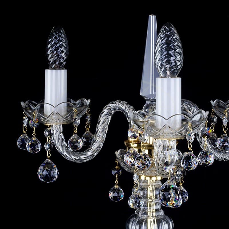 Настольная лампа ArtGlass MARKETA III. balls ArtGlass