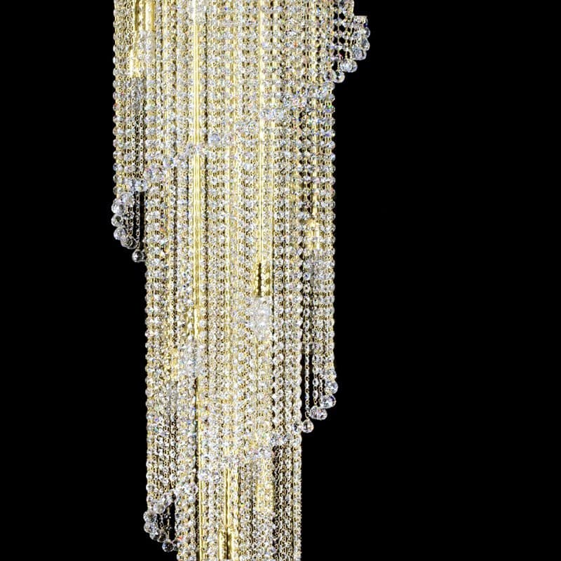 Потолочный светильник ArtGlass SPIRAL 500x1800 balls ArtGlass