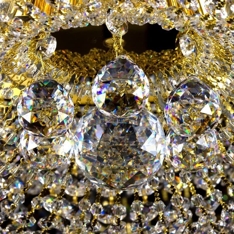 Потолочный светильник ArtGlass GERTA dia. 600 — фото 3