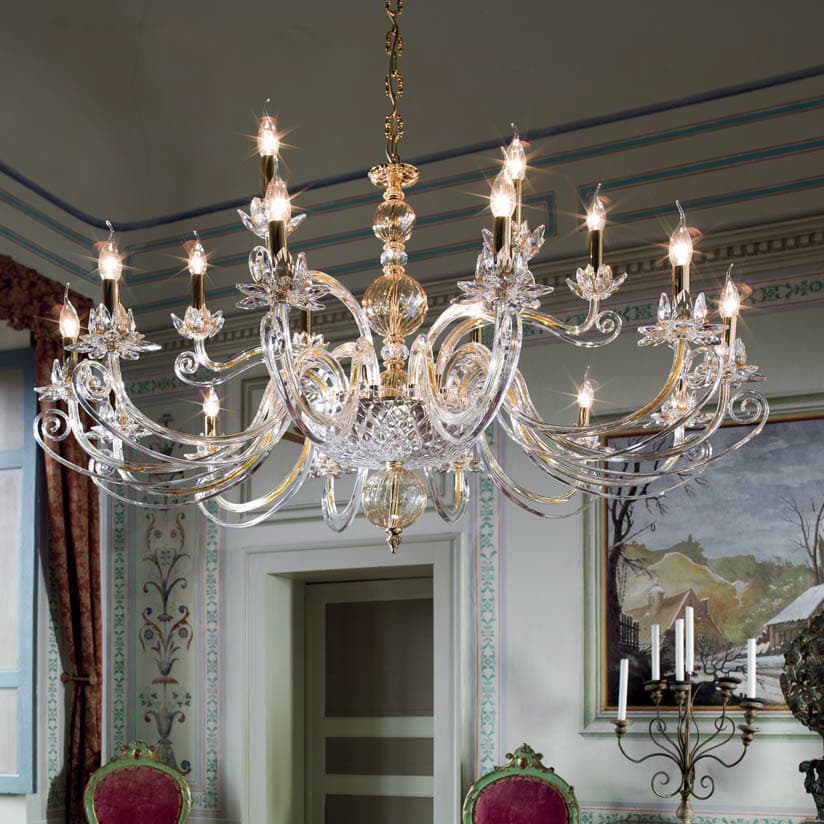 Люстра Ciciriello Lampadari Marissa lampadario 12 luci Ciciriello Lampadari