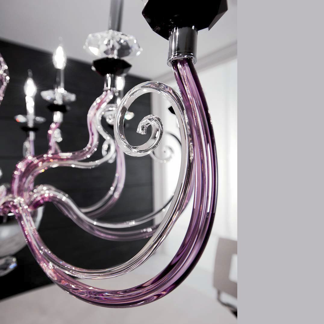 Люстра Ciciriello Lampadari Violet Lampadario 6 luci Ciciriello Lampadari