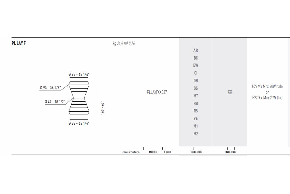 Потолочный светильник Axo Light (Lightecture) LAYERS PLLAYFXX — фото 3