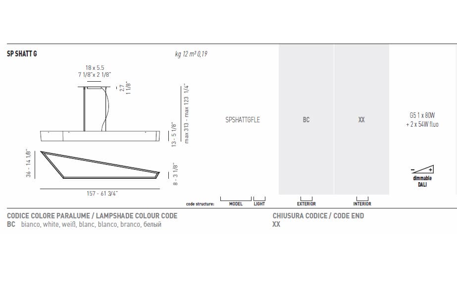 Подвесной светильник Axo Light (Lightecture) Shatter SPSHATTG Axo Light (Lightecture)