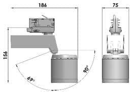 Трековый светодиодный светильник Lival Casa Clean Lival