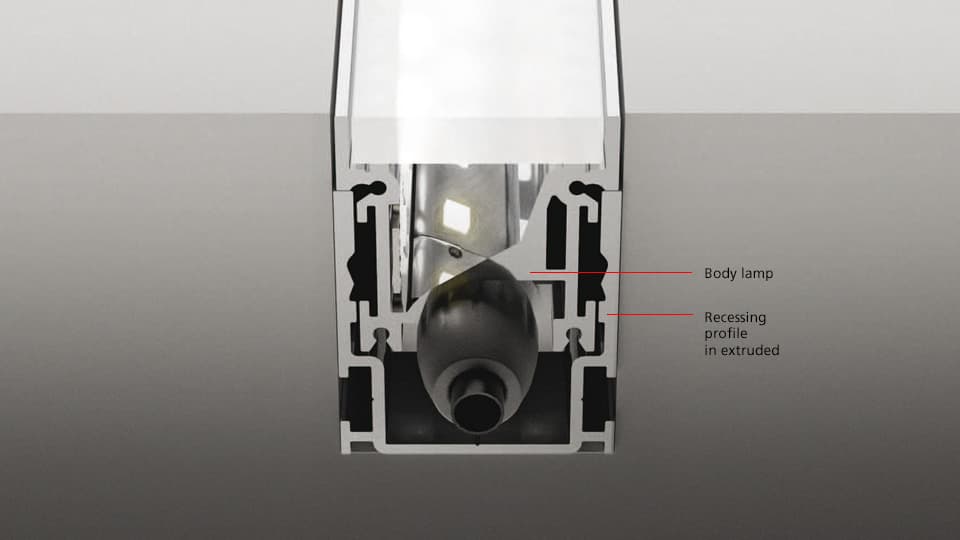 Встраиваемая система освещения Artemide Architectural Algoritmo Floor Artemide Architectural