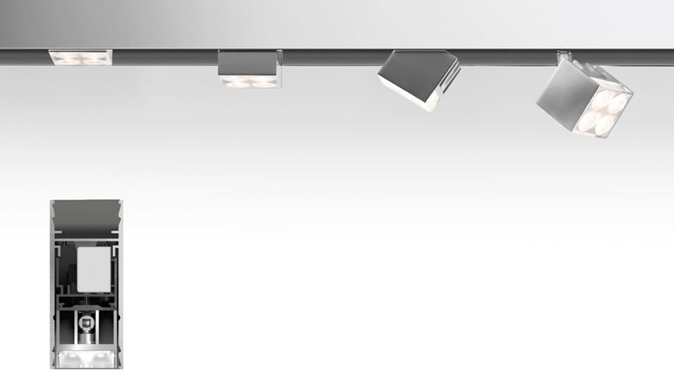 Встраиваемый в потолок светильник Artemide Architectural Algoritmo System for Projectors - 37 Cube Artemide Architectural