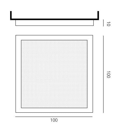 Потолочный светильник Artemide Altrove Wall/ceiling LED RGB - 1000 Artemide