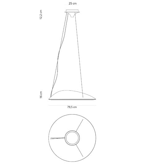 Подвесной светильник Artemide Ameluna Artemide