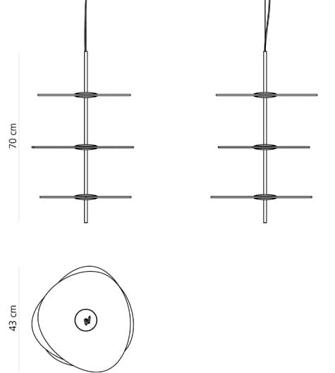 Подвесной светильник Artemide Babilonia Artemide