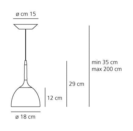 Подвесной светильник Artemide Castore calice suspension 18 Artemide