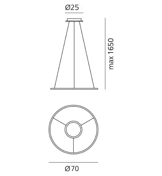 Подвесной светильник Artemide Discovery Suspension Artemide
