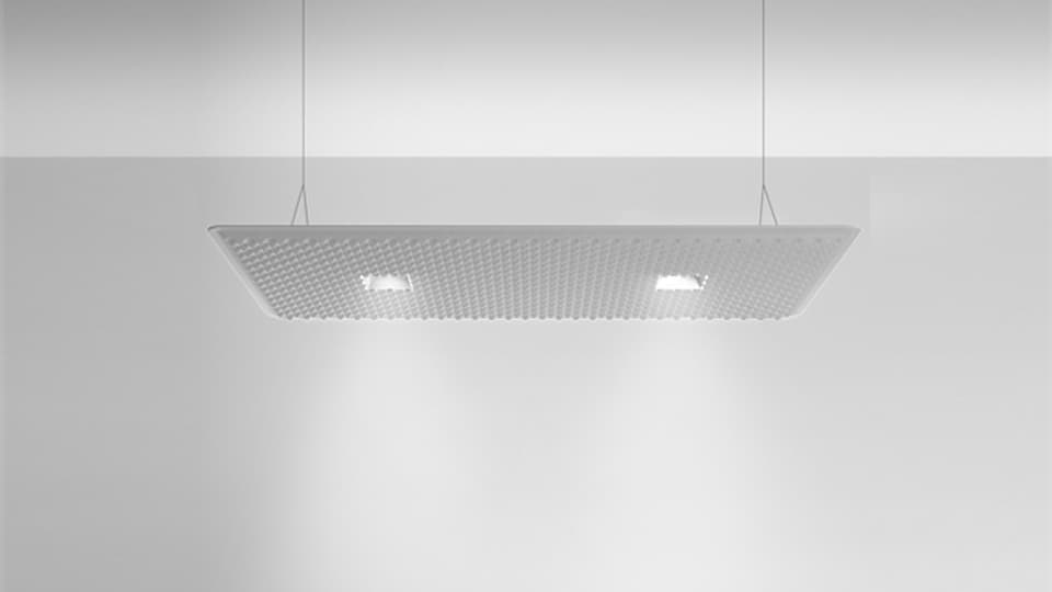 Подвесной светильник Artemide Architectural Eggboard Downlight Direct 1600x800 Artemide Architectural