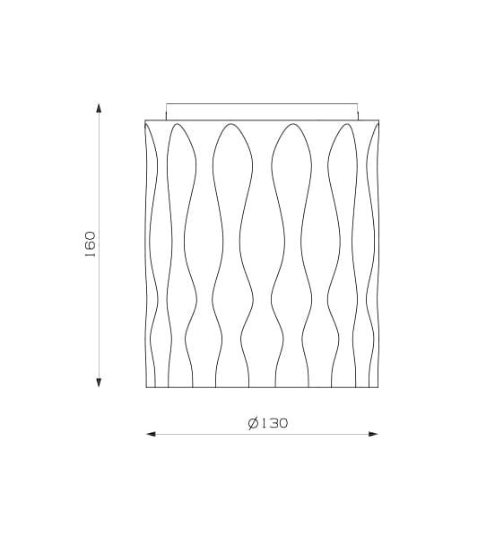 Потолочный светильник Artemide Fiamma Ceiling Artemide
