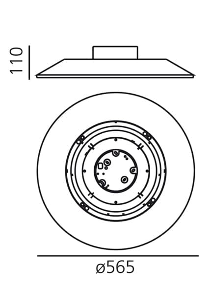 Потолочный светильник Artemide Float ceiling Circolare Artemide