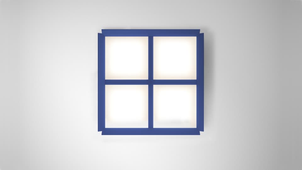 Настенно-потолочный светильник Artemide Architectural Gradian 1200x1200mm Artemide Architectural