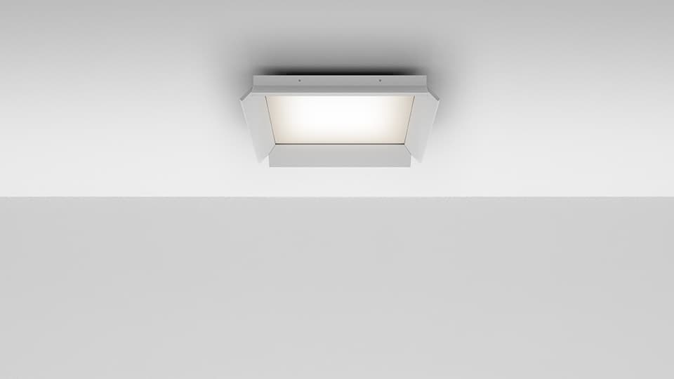 Настенно-потолочный светильник Artemide Architectural Gradian 600x600mm Artemide Architectural