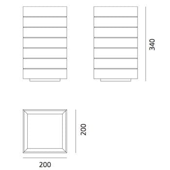 Потолочный светильник Artemide Groupage 20 Artemide