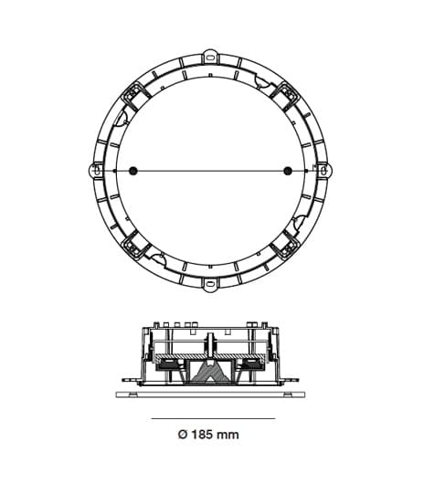 Встраиваемый светильник Artemide Architectural LoT Floor recessed Artemide Architectural