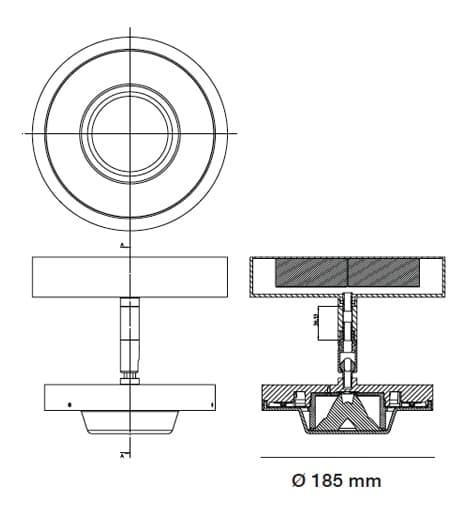 Artemide Architectural LoT Semi-recessed Artemide Architectural