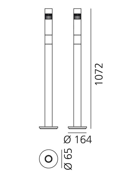 Напольный светильник Artemide Objective Floor Artemide