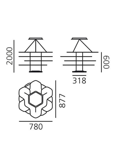 Подвесной светильник Artemide Space Cloud Artemide