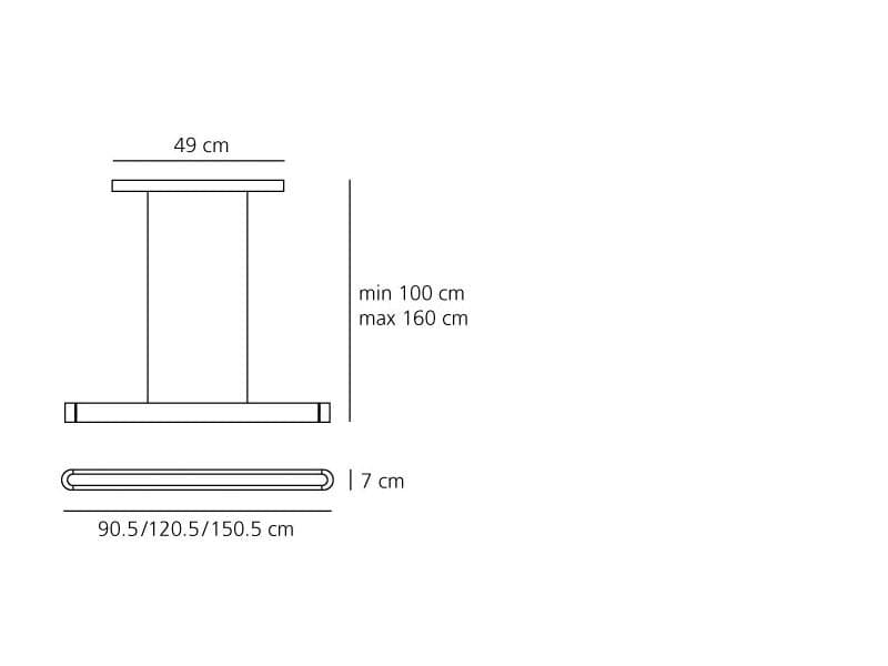 Подвесной светильник Artemide Talo sospensione LED 90 Artemide
