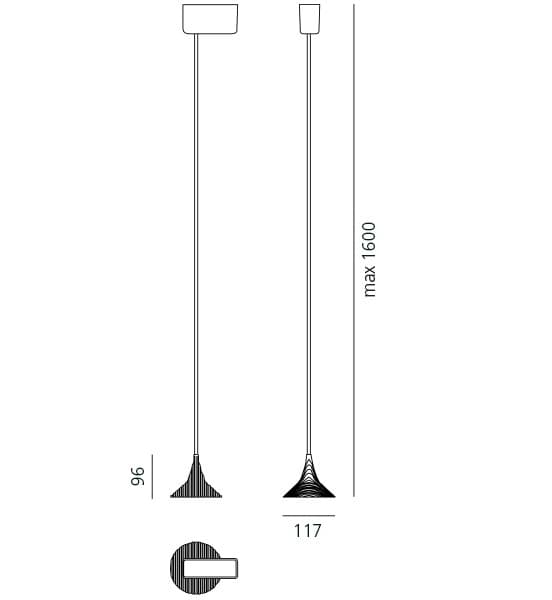 Подвесной светильник Artemide Unterlinden Artemide