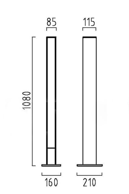 Осветительный столб Helestra TENDO 44 A19231.93 Helestra