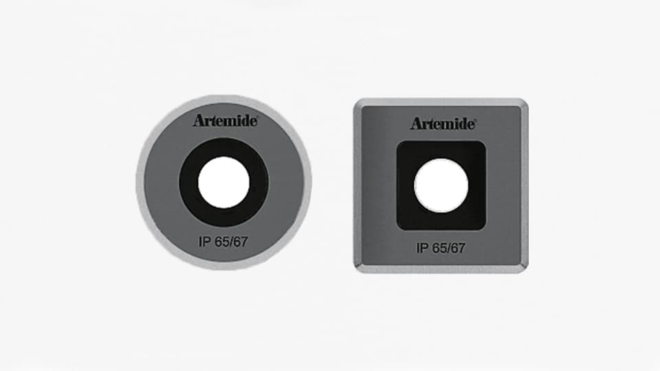 Встраиваемый в стену светильник Artemide outdoor Ego 90 drive-over Artemide outdoor