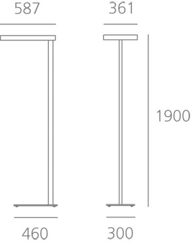 Напольный светильник Artemide Architectural Kalifa Floor Prismoptic I Artemide Architectural