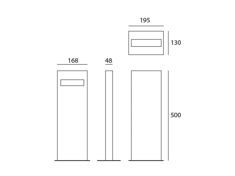 Осветительный столб Artemide Architectural Nuda floor Artemide Architectural