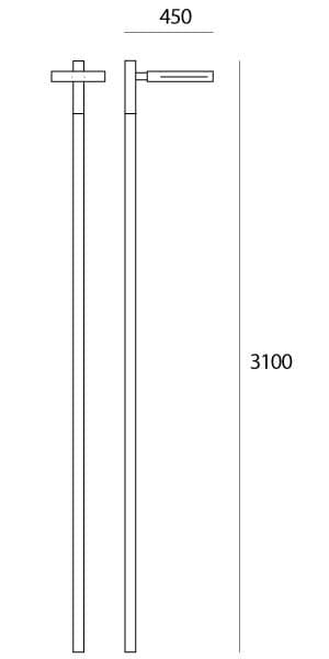 Настенный светильник Artemide outdoor Provoca parete Artemide outdoor