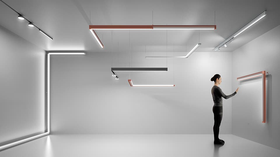 Подвесная система освещения Artemide Architectural Scrittura Light Module Artemide Architectural