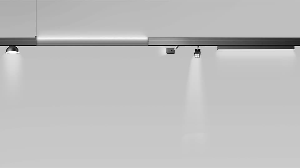 Подвесная система освещения Artemide Architectural Scrittura Cube Artemide Architectural