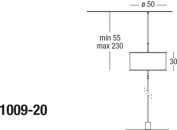 Подвесной светильник Penta SUSPENSIONS FABRICS Up-Down 1009-20 Penta