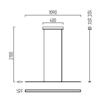 Подвесной светильник Helestra LEXX 16/1504.19 Helestra