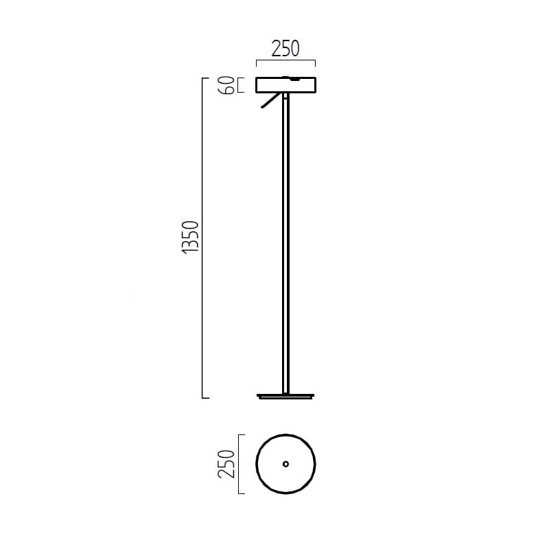Торшер Helestra BORA 17/1705.19/9251 Helestra