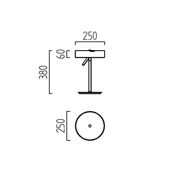 Настольная лампа Helestra BORA 19/1705.19/9250 Helestra