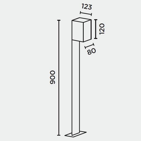 Осветительный столб IP44.de quant poller IP44.de