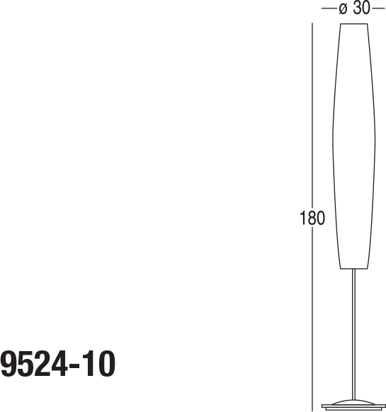 Торшер Penta Panona 9524-10 Penta