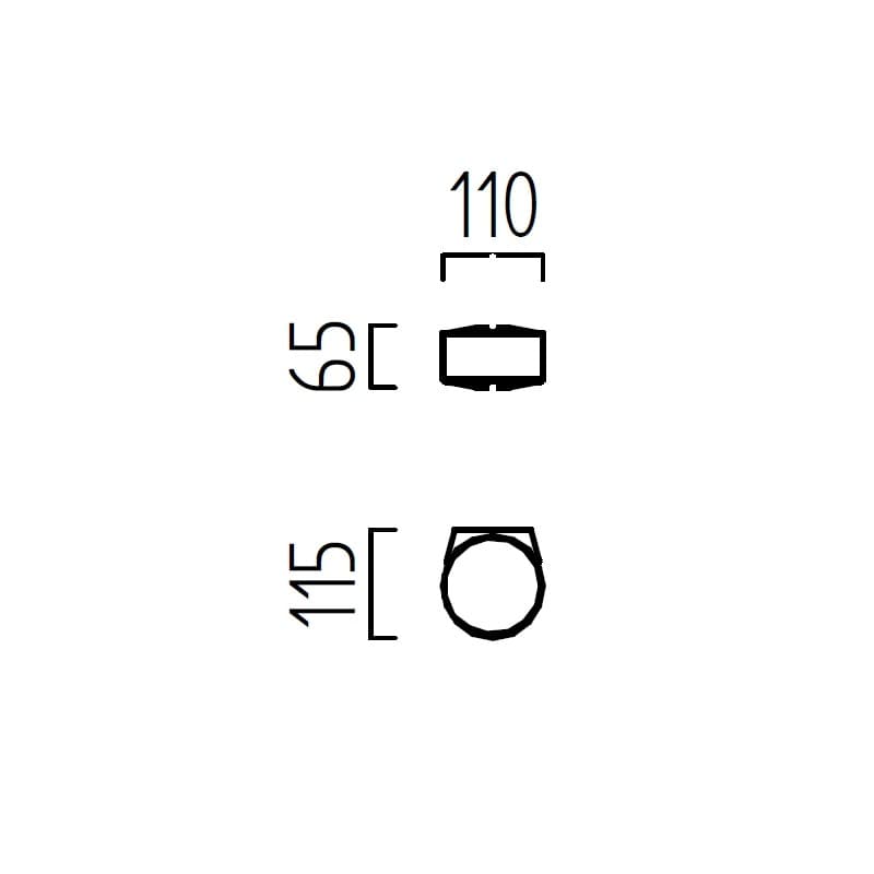 Настенный светильник Helestra FLOW A28513.98 Helestra