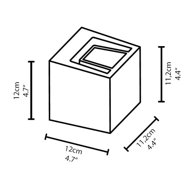 Настенный светильник IP44.de gap Q IP44.de