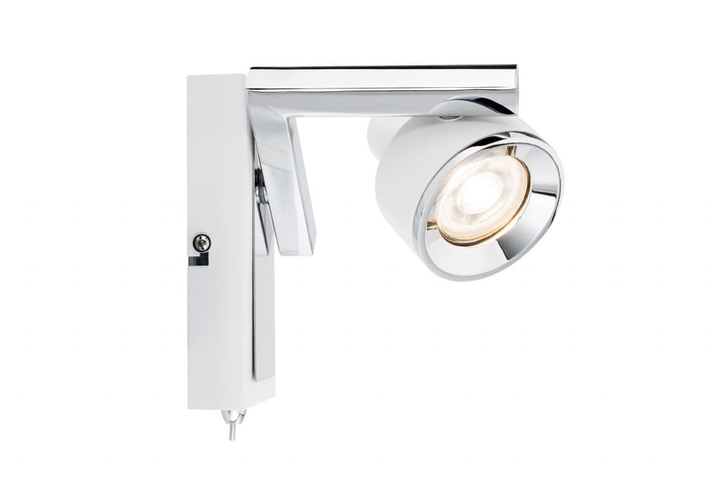 Настенный светильник Paulmann Spotlight Turn max1x10W GU10 Sz/Chr Mt66670 Paulmann