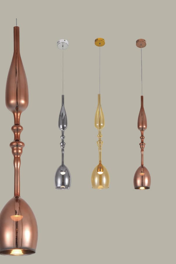 Подвесной светильник Crystal Lux LUX SP1 C AMBER Crystal Lux