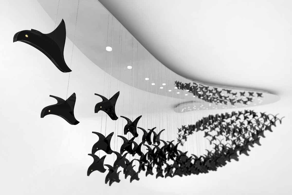 Подвесной светильник SANS SOUCI Bird Ballet SANS SOUCI