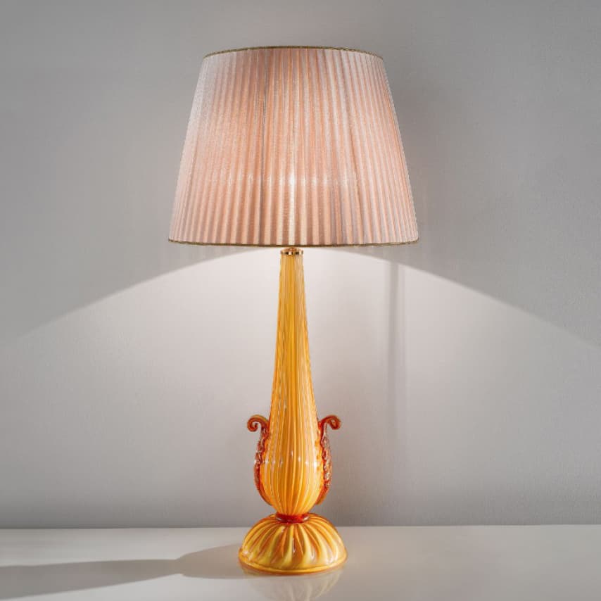 Настольная лампа OR ILLUMINAZIONE 1026/LT CREMA-AMBRA OR ILLUMINAZIONE