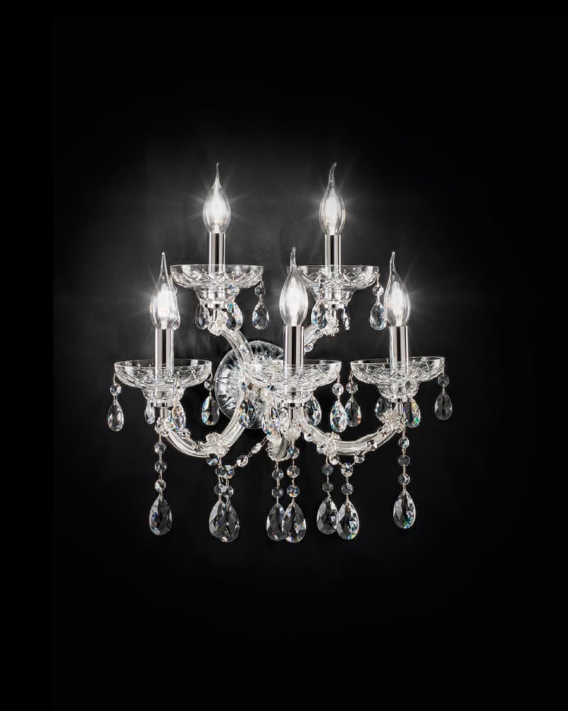 Бра OR ILLUMINAZIONE 486/A2+1 ASF OR ILLUMINAZIONE