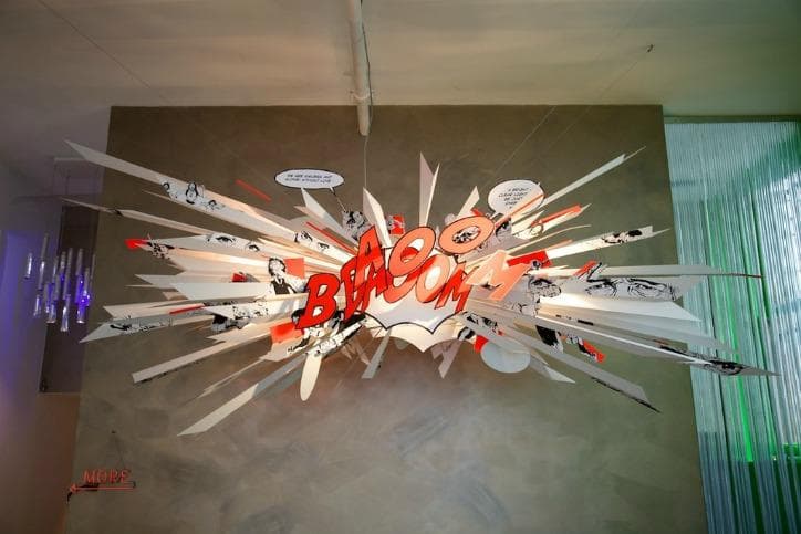 Подвесной светильник Ingo Maurer Comic Explosion Ingo Maurer